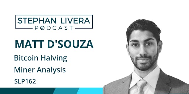 Matt D’Souza Bitcoin halving