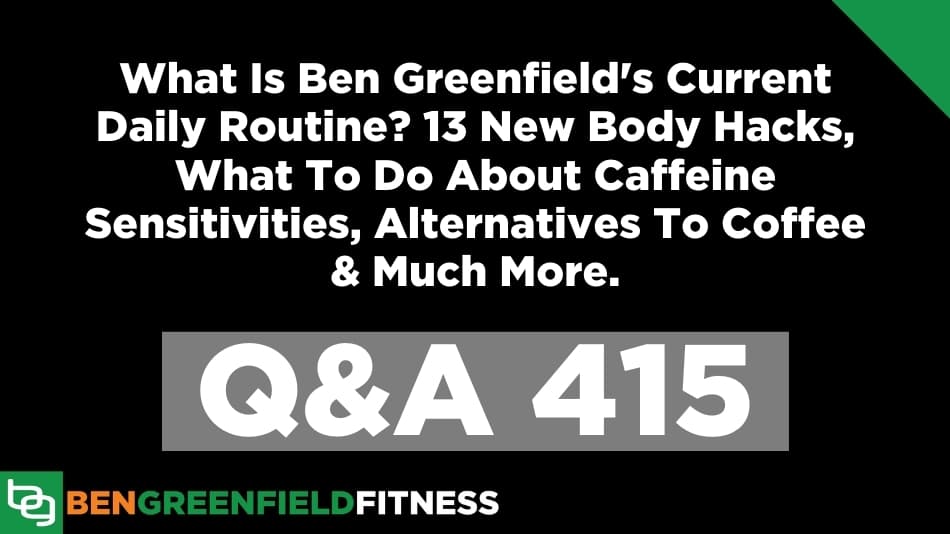 ben greenfield the new high intensity training