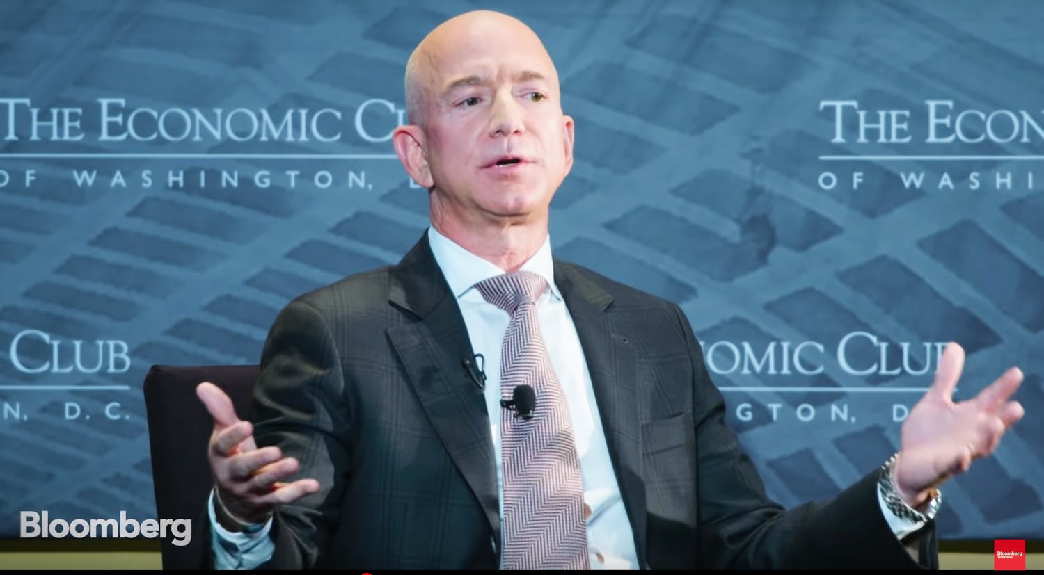 Jeff Bezos On The David Rubenstein Show • Podcast Notes