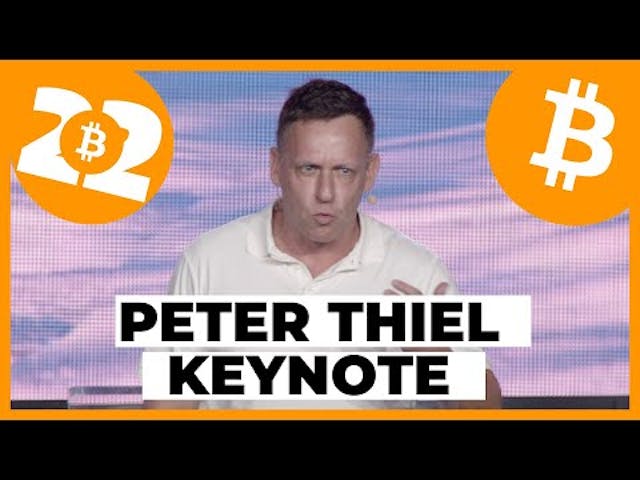 Peter Thiel Bitcoin